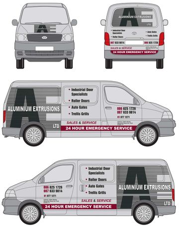 Aluminium Extrusions Ltd. van